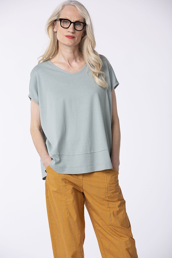 Shirt Tugentha / Hemp – Eco-Cotton-Blend 630SAGE