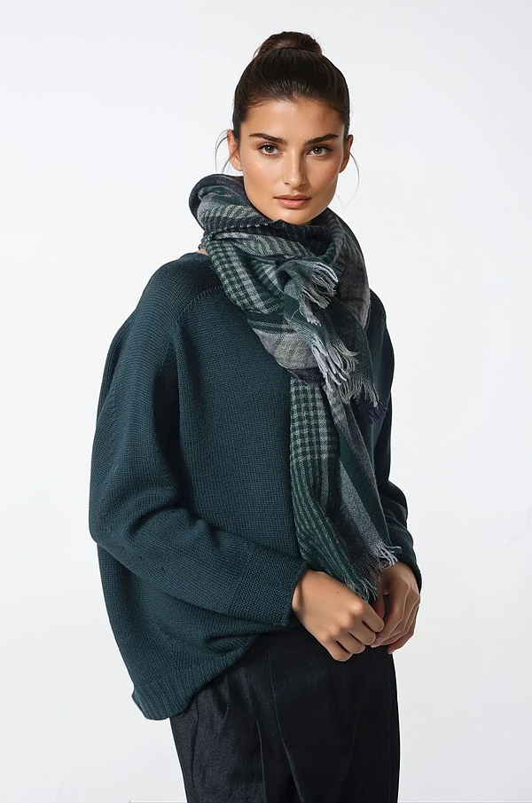 Sjaal 319 - Wol-Linnen-Polyestermix - 680POND - 10230714019