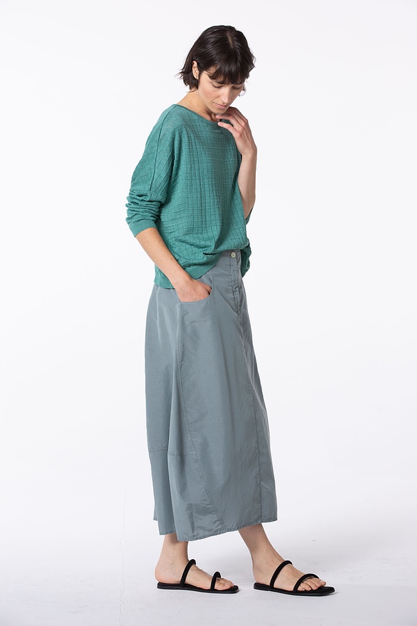 Skirt 501 - Cotton-Cupro Rips - 522VAPOUR - 10250110175