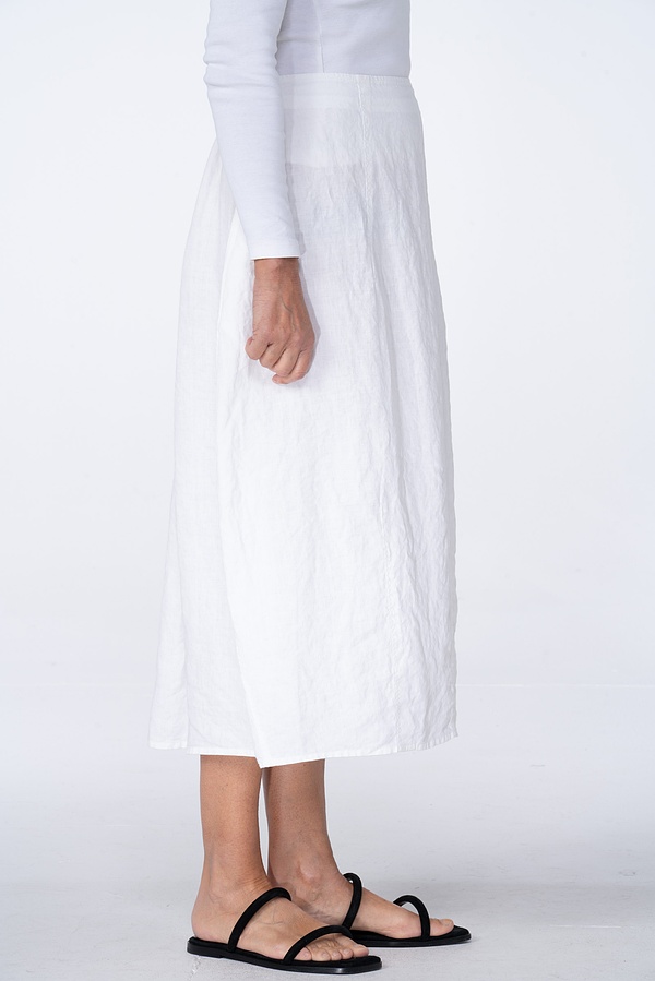 Skirt 502 - Pure Linen - 103WHITE - 10250110176
