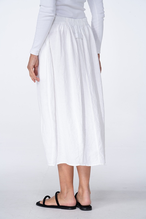 Skirt 502 - Pure Linen - 103WHITE - 10250110176