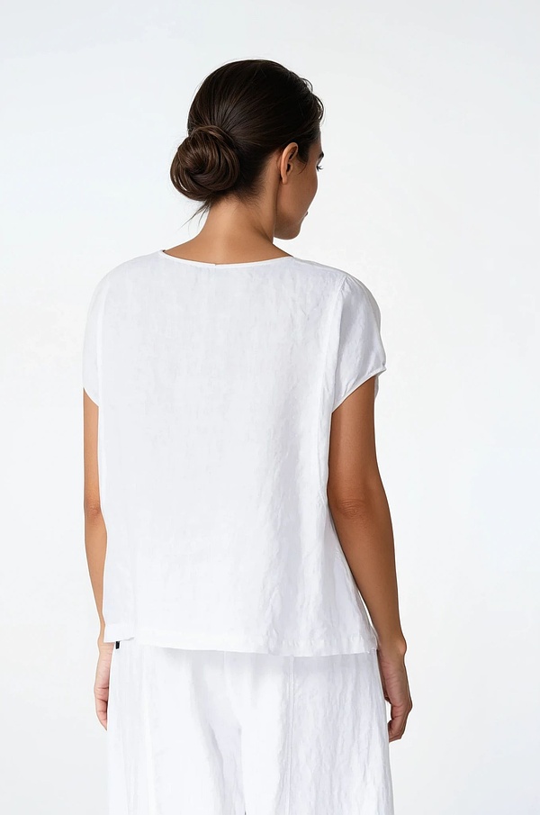 Top 503 - Reines Leinen - 103WHITE - 10250110131