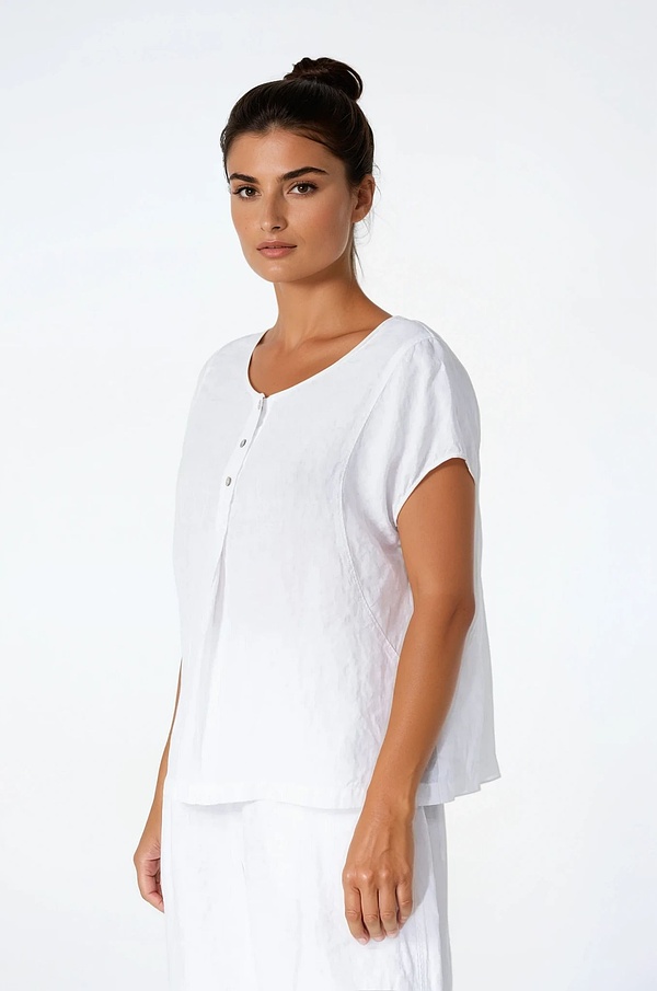 Top 503 - Reines Leinen - 103WHITE - 10250110131