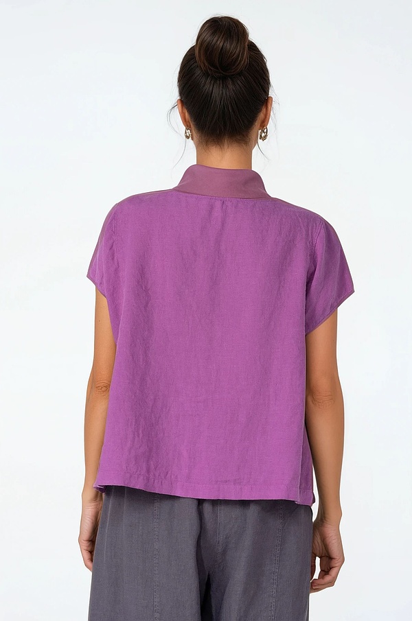 Top 503 - Reines Leinen - 370PURPLE - 10250110131