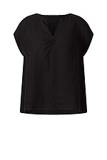 Top Meesterin / 100 % Linen 990BLACK