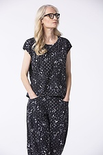 Top Stoozl wash / 100% Cotton 990BLACK