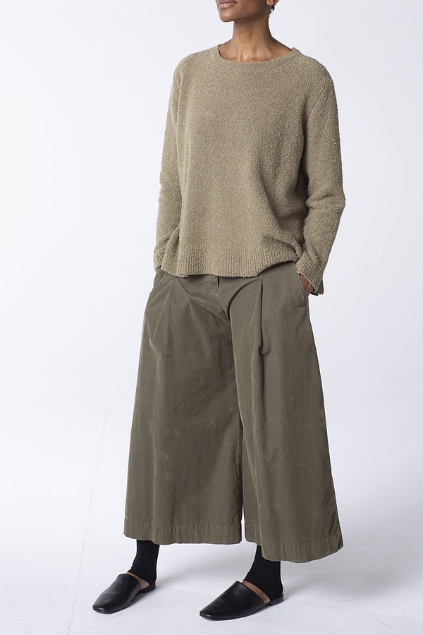 Trousers 124 - Elastic Corduroy - 742PAMPA - 10210710069