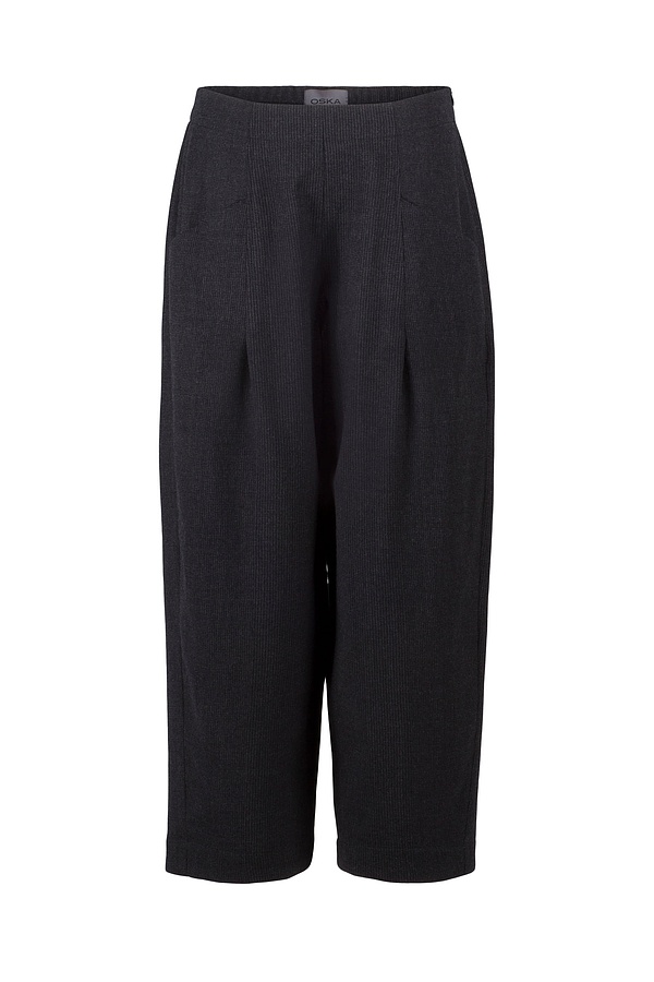 Trousers 128 - Mini-Check Wool - 990BLACK - 10210710084