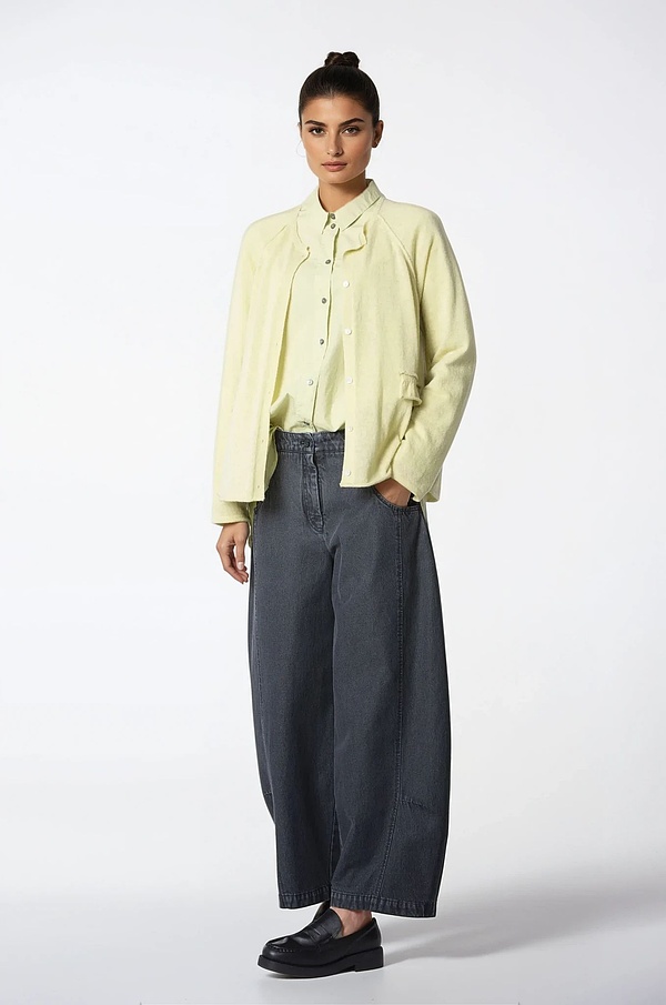 Trousers 307 wash - Cotton Denim - 990BLACK - 10230710033