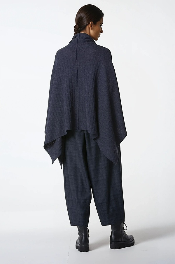 Trousers 316 - Tencel ™ Lyocell-Verwoll mixture - 490NAVY - 10230710055