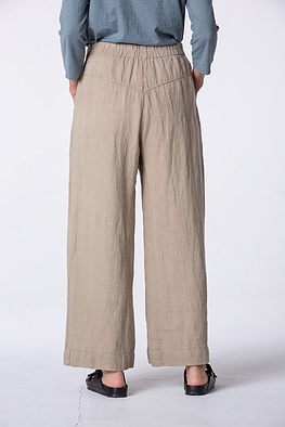Trousers 340 wash - Cotton-Linen Blend - 830SAND - 10230110140