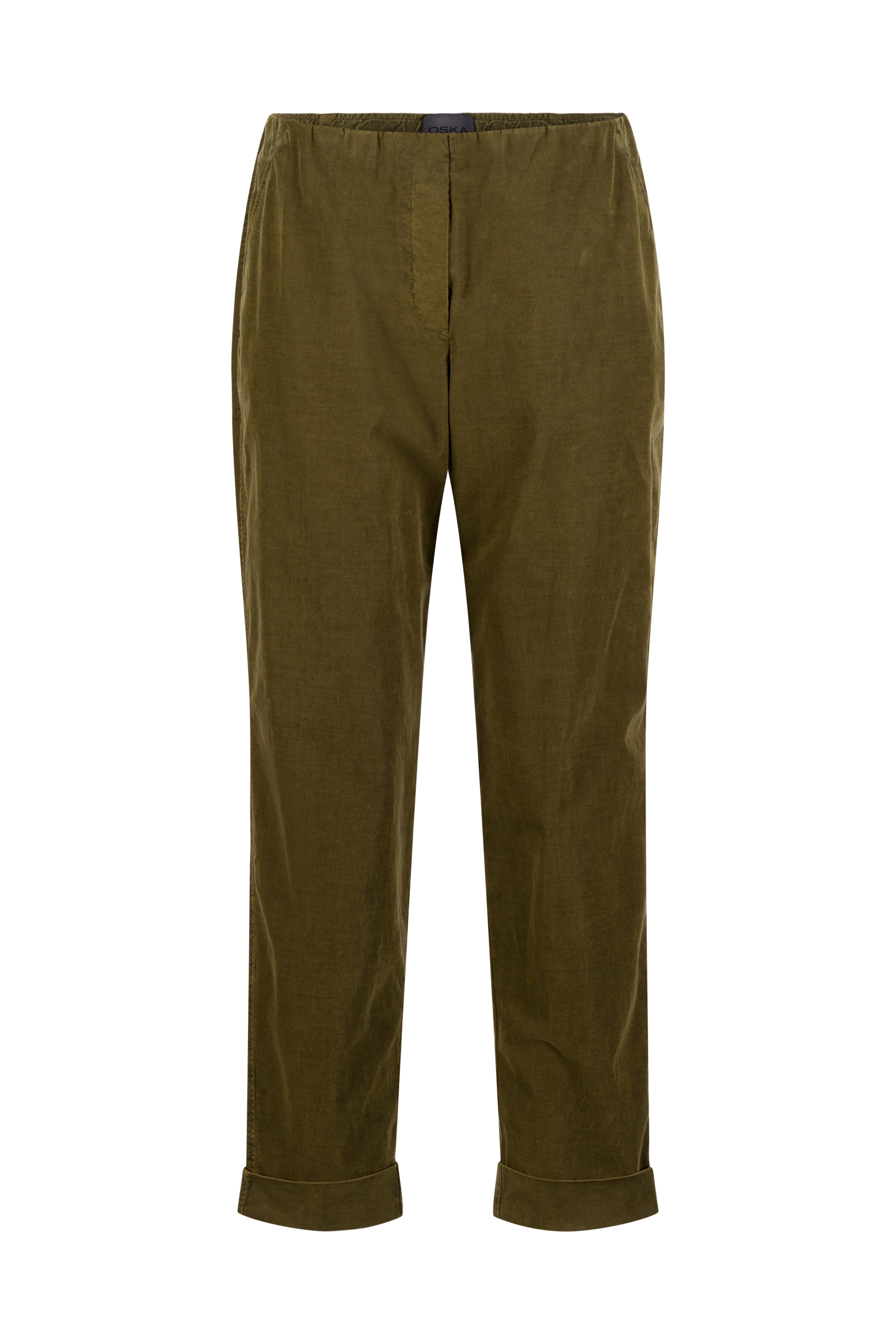 Oska Usa - Trousers 436   Cotton Needlecord With Stretch