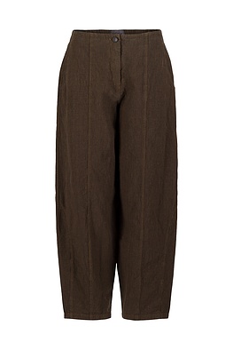 Trousers 517 - Linen Cotton Houndstooth - 780IVY - 10250110083