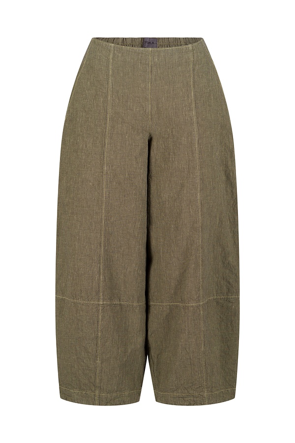 Trousers 522 - Linen Cotton Houndstooth - 720CALLA - 10250110097