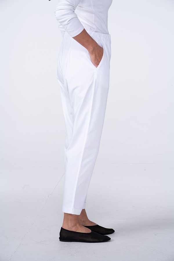 Trousers 525 - Gabardine Superstretch - 100WHITE - 10250110100