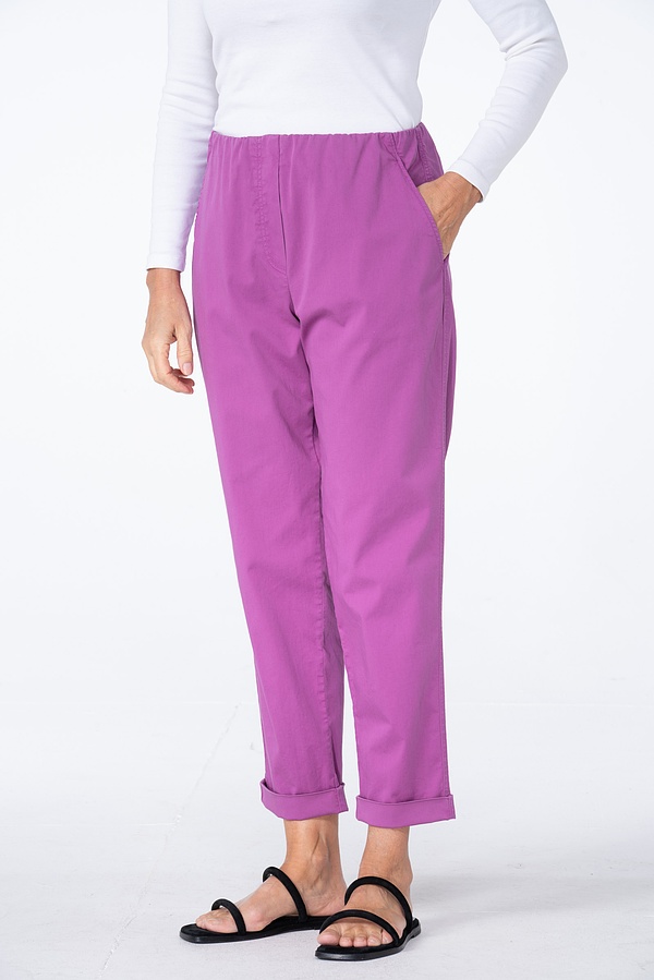 Trousers 525 - Gabardine Superstretch - 370PURPLE - 10250110100