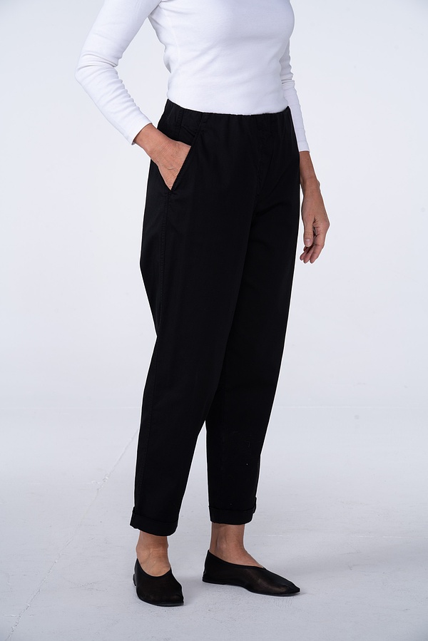 Trousers 525 - Gabardine Superstretch - 990BLACK - 10250110100