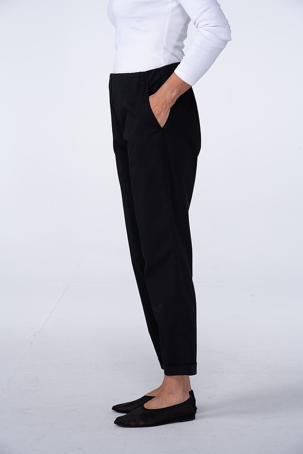Trousers 525 - Gabardine Superstretch - 990BLACK - 10250110100