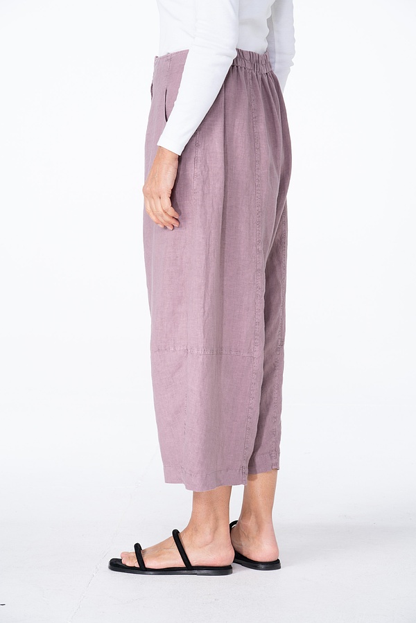 Trousers 530 - Pure Linen - 332ROSEWOOD - 10250110105