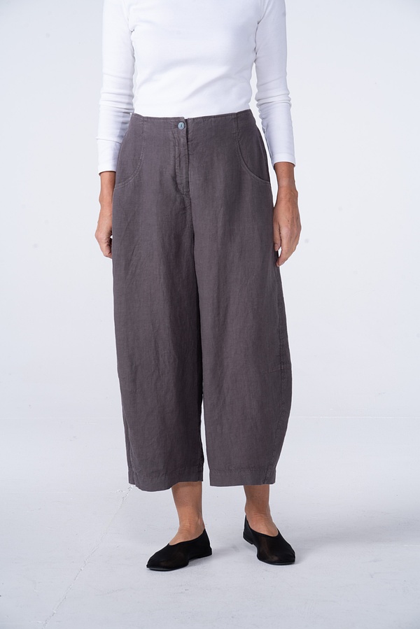 Trousers 530 - Pure Linen - 882METAL - 10250110105
