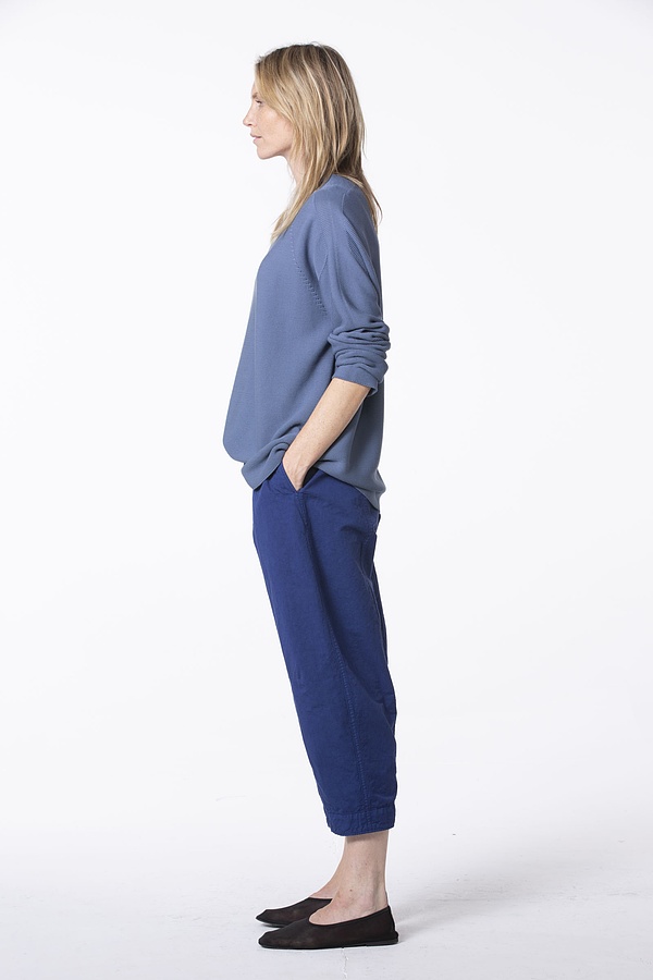 Trousers 534 - Cotton Linen Twill - 470ECLIPSE - 10250110133
