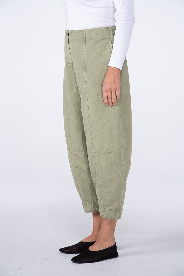 Trousers 534 - Cotton Linen Twill - 722CALLA - 10250110133