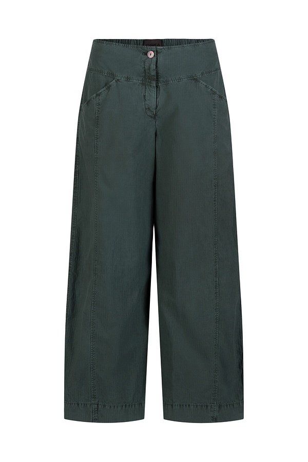 Trousers 538 - Fine Pinstripe Herringbone on Cotton Blend - 672MINERAL - 10250110137
