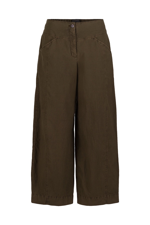 Trousers 538 - Fine Pinstripe Herringbone on Cotton Blend - 782IVY - 10250110137