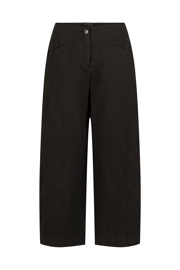 Trousers 538 - Fine Pinstripe Herringbone on Cotton Blend - 792TEAK - 10250110137