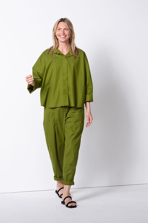 Trousers 539 - Light Ripstop Stretch - 752MATCHA - 10250110138