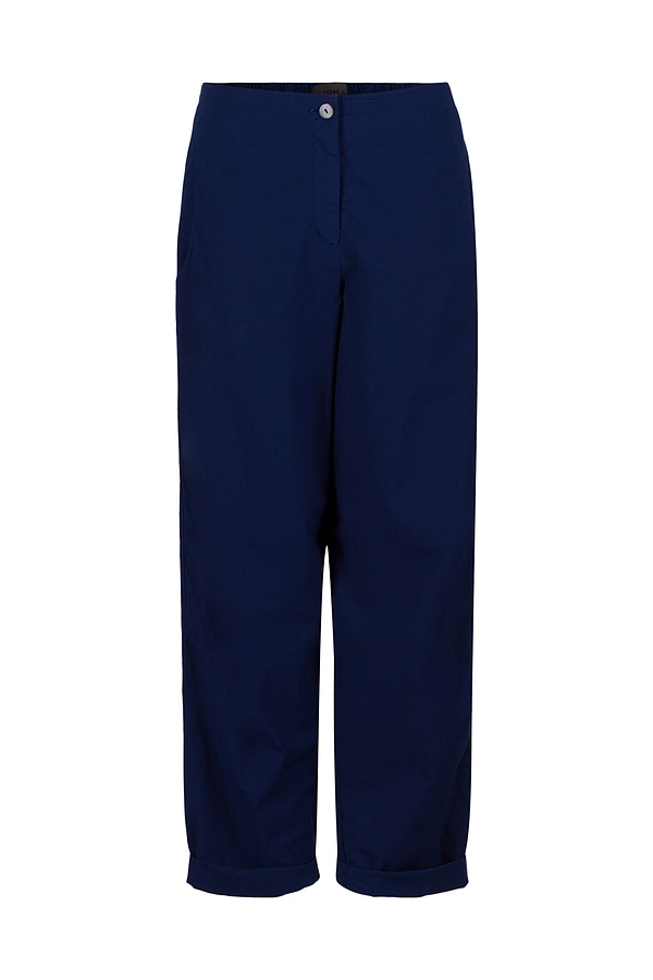 Trousers 540 - Fine Stripes on Popelin Stretch - 470ECLIPSE - 10250110139