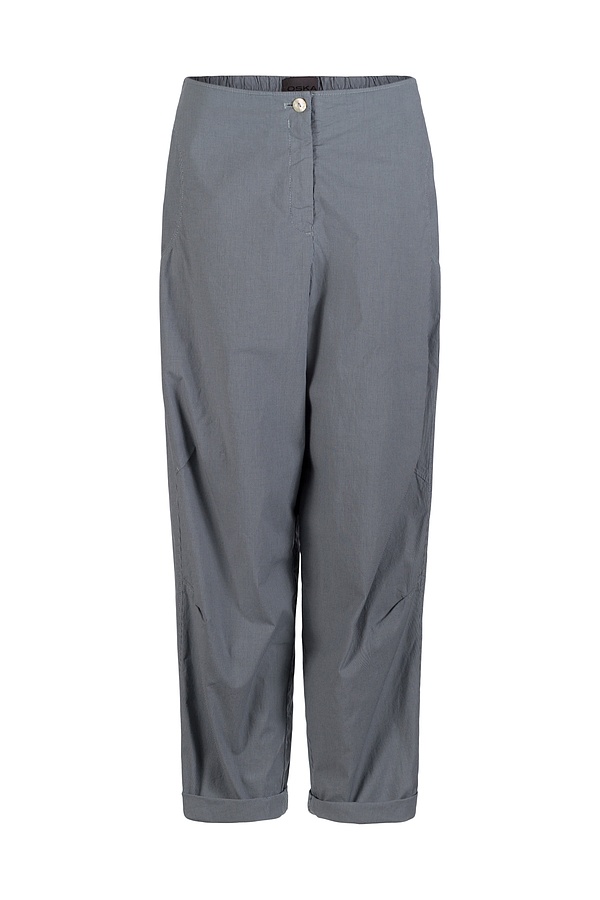 Trousers 540 - Fine Stripes on Popelin Stretch - 520VAPOUR - 10250110139
