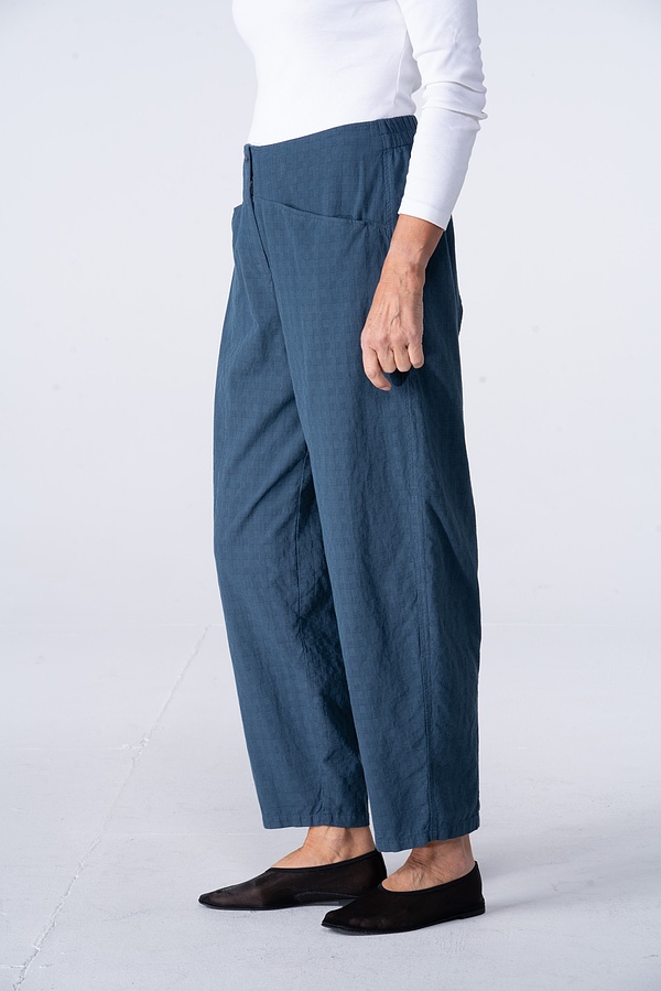 Trousers 541 - Two-tone Dobby in Pure Cotton - 570DENIM - 10250110140