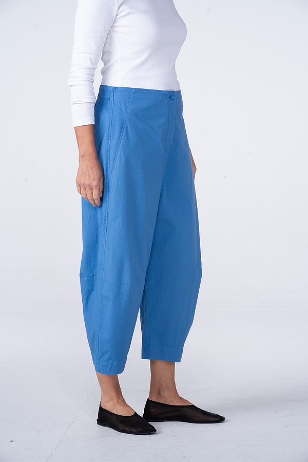 Trousers 544 - Fine Stripes on Popelin Stretch - 440HEAVEN - 10250110151