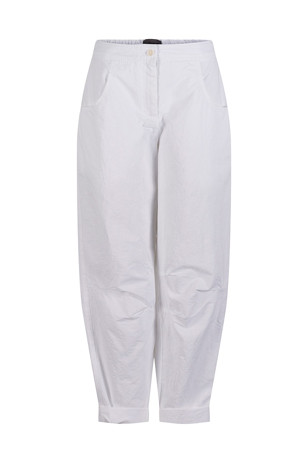 Trousers 549 - Cotton Linen Twill - 100WHITE - 10250110166