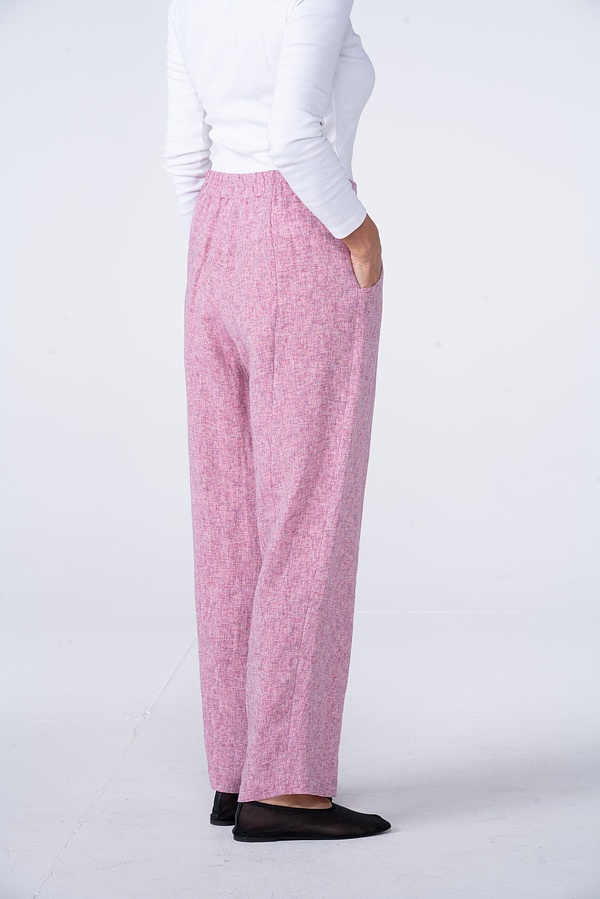 Trousers 550 - Space Dye' Linen - 360ZINNIA - 10250110167