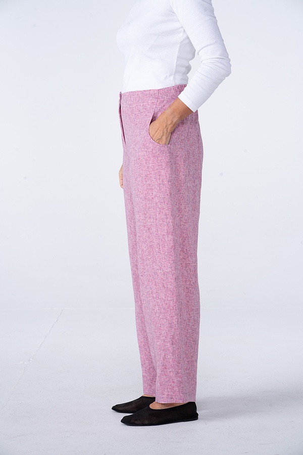 Trousers 550 - Space Dye' Linen - 360ZINNIA - 10250110167