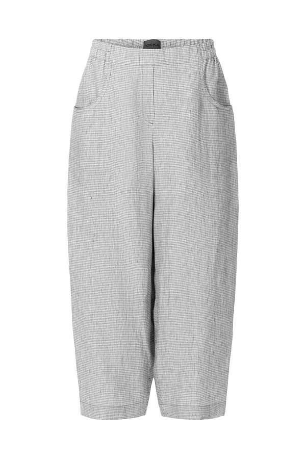 Trousers Ariaane / 100% Linen 740PISTACHIO
