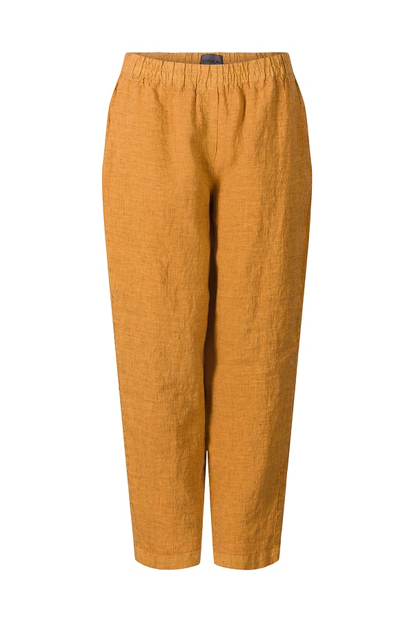Trousers Avaanda / 100 % Linen 230SAFFRON