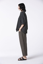 Trousers Coloora / Cotton-Linen Blend 772KHAKI