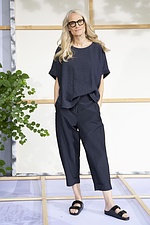 Trousers Cravtea / Cotton-Cupro Blend 570DENIM