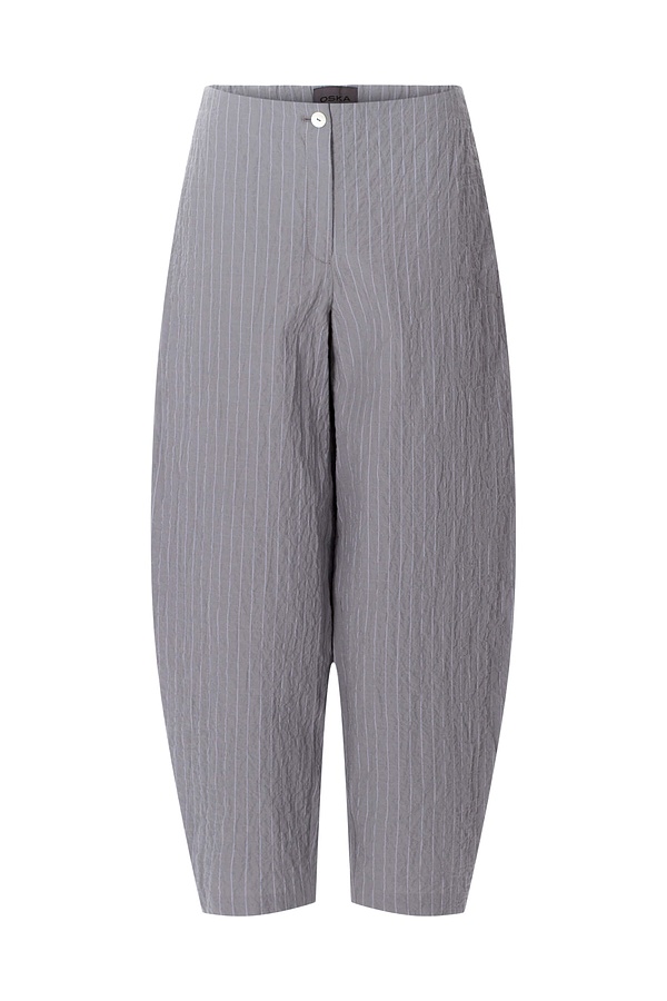 Trousers Flaada / Cotton - Double Pinstripe 920PEARL