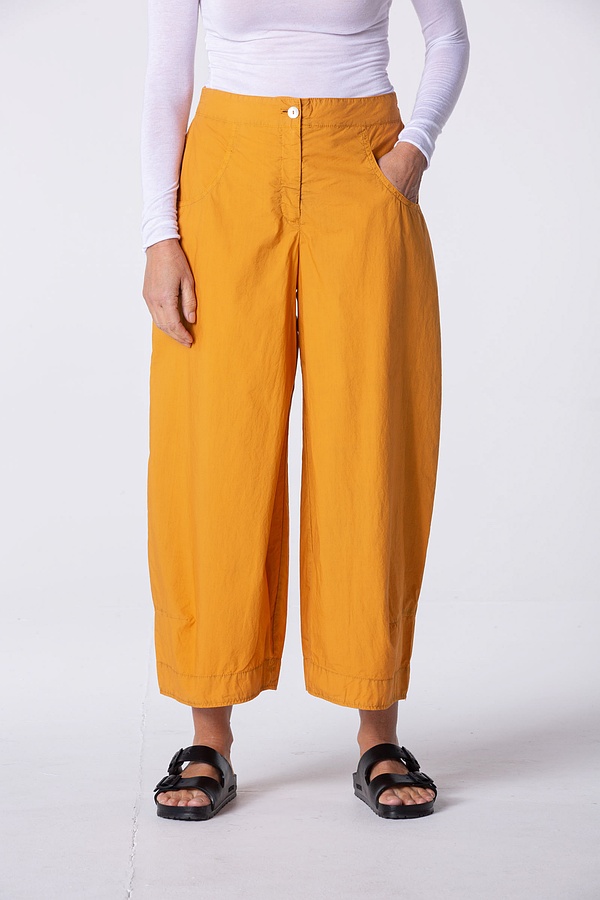 Trousers Geomea / 100% Cotton 232SAFFRON