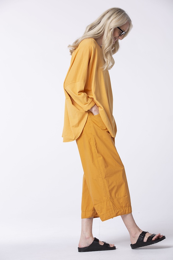 Trousers Geomea / 100% Cotton 232SAFFRON