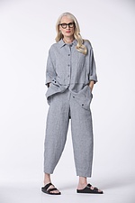 Trousers Gredda / 100% Linen 580URBANGREY