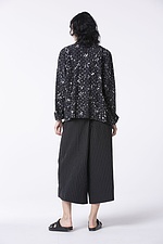Trousers Kubas / Cotton - Double Pinstripe 990BLACK