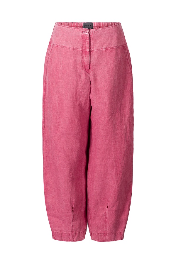 Trousers Moohly wash / washed-Linen 363MAUVE