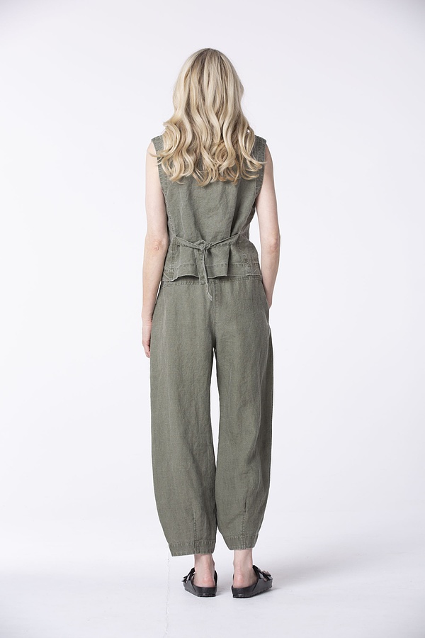 Trousers Moohly wash / washed-Linen 773KHAKI