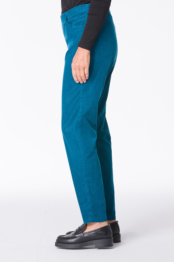 Trousers Nexeva 308 / Cotton cord with stretch content 562TEAL