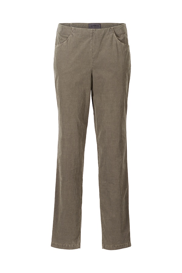 Trousers Nexeva 308 / Cotton cord with stretch content 652AGAVE